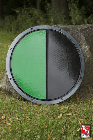 RFB Round Shield - Black - Green