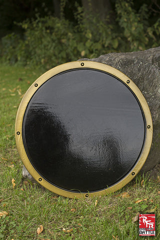 RFB Round Shield - Black - Gold