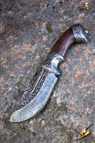 Hunters Knife - Steel - 21 cm