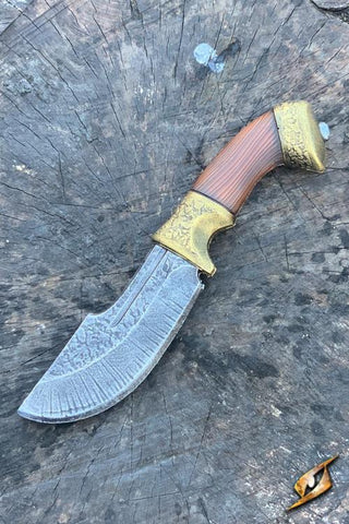 Hunters Knife - Gold - 21 cm