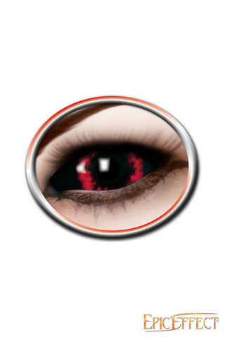 Sclera Eye Lenses - Red Demon