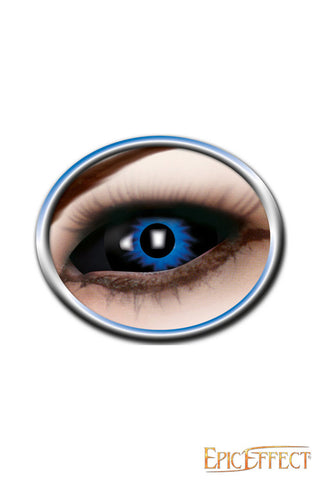 Sclera Eye Lenses - Blue Demon
