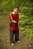 Roman Tunic - Dark Red