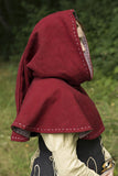 Hood - Medieval - Dark Red