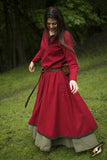 Basic Dress - Dark Red/Brown